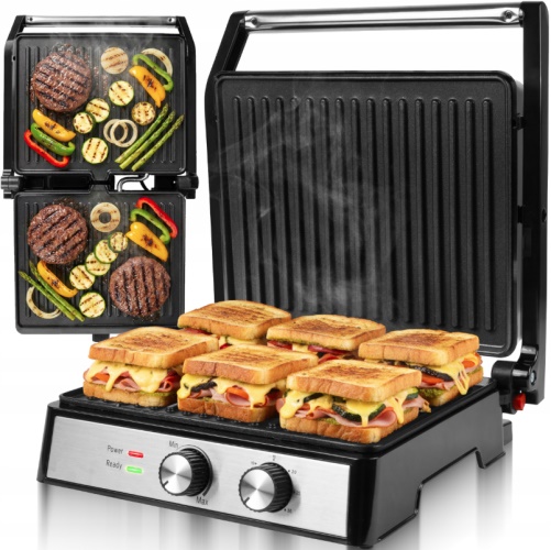 Elektrický kontaktní gril / toustovač XXL 4500W PANINI