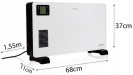 Konvektorový ohřívač CH3500DW 2300W + dálkové ovládání 