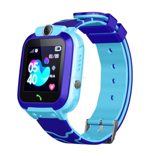 Hodinky dětské Smart watch Q12 modré LBS lokátor