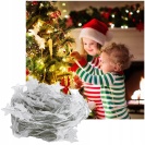 Vánoční světelný závěs 20 LED hvězdy teplá bílá DA324B