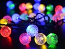 Zahradní 40 LED girlanda 7m barevná