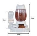 Dávkovač granulí a vody pro kočky 2v1