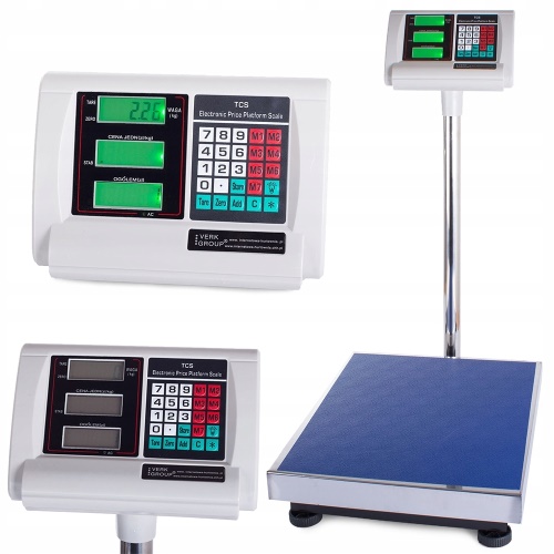 Verk 17053 Můstková digitální váha do skladu 300kg/50g