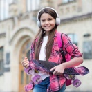 Pennyboard / skateboard pro děti - galaxie