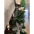 Krásná Vánoční víla 40 cm, šedá Ruhhy 22343