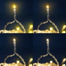 Vánoční světelný závěs 200LED – 10m + ovladač