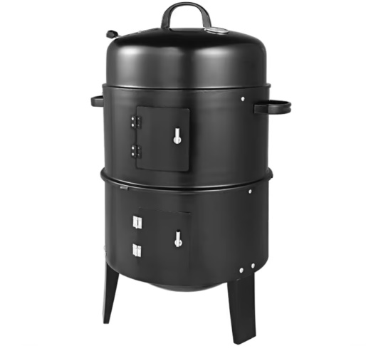 Zahradní gril a udírna BBQ Barrel 3v1