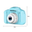 Digitální fotoaparát X2 pro děti modrý 64 GB karta