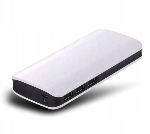 POWERBANKA 20 000MAH 3XUSB černá