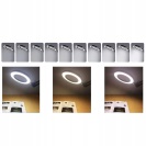 Izoxis 23893 Multifunkční lampa a lupa 32 LED, USB černá