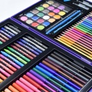 Malířská sada malování v duralovém kufříku 128 ks Kuromi happy