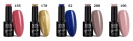 Hybridní a nail art startovací sada na nehty MollyLac Premium s 120W UV/LED lampou
