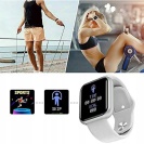 SMARTWATCH L18 CHYTRÉ HODINKY BÍLÁ