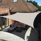 Stínící plachta celta čtverec 5x5m 10188 hnědá taupe 200g/m