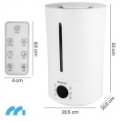 Zvlhčovač vzduchu Maltec WT-5000-ION White + éterické oleje