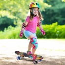 Svítící skateboard LED RGB KOLEČKA