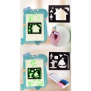 Magický tablet s LED světelnou abecedou velryba