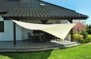 Stínící plachta celta trojúhelník 5x5x5m 2266 béžová 200g/m