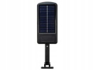VK 12276 Pouliční osvětlení solární 96 LED COB, IP67, 90 W, 15000 mAh černé