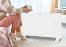 Skleněný konvekční ohřívač Eco Wifi termostat 2000W