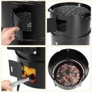 Zahradní gril a udírna BBQ Barrel 3v1