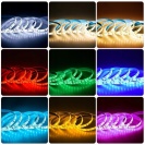 Dekorativní RGB LED pásek 8mm x 5m s dálkovým ovládáním IP20 300 LED
