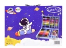 Malířská sada malování v duralovém kufříku 128 ks kosmonaut