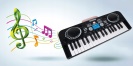 MalPlay KEYBOARD varhany klávesy pro děti 37 kláves