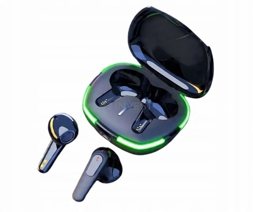 Herní bluetooth sluchátka TWS PRO 60 černé