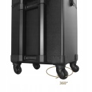 CA40 Kosmetický kufřík na kolečkách 4v1 93cm černá