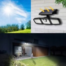 Izoxis Solární 140 COB LED osvětlení s PIR čidlem pohybu