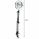 Izoxis 23893 Multifunkční lampa a lupa 32 LED, USB černá