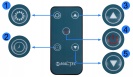 Skleněný konvekční ohřívač Eco Wifi termostat 2000W