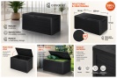 Plastový box JOLA  DE100  280L antracit