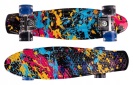 Svítící skateboard LED RGB KOLEČKA