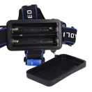ZD24A ČELOVKA 9W CREE-XML-L LED T6Z NABÍJECÍ, 1800 LM