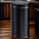Bezdotykový Jumbo odpadkový koš 70l černá USB kabel zdarma