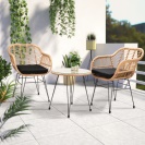 Balkonová sedací sestava Serena 2+1