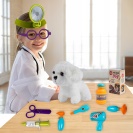 VELKÁ SADA MALÝ VETERINÁŘ PEJSEK + PŘÍSLUŠENSTVÍ