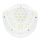 UV / LED lampa Profico V5 – 120 W, LCD displej, automatický senzor, bílo-růžová