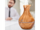 Ultrazvukový zvlhčovač vzduchu dekor tmavé dřevo 200 ml 