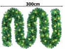Ruhhy 22322 Vánoční girlanda s LED osvětlením 3m 50LED 