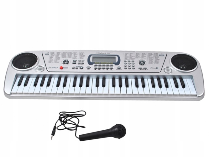 KLÁVESY - ELEKTRONICKÉ PIÁNO 54 KLÁVES MQ5407