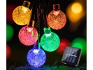 Zahradní 40 LED girlanda 7m barevná