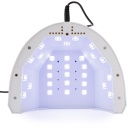 48W UV / LED Lampa na nehty Molly Lac 1 48 W stříbrná