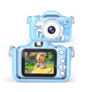 Digitální fotoaparát pro děti Koník X5 modrý 64 GB karta