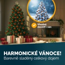 Sada vánočních baněk - bronzové, matné 100ks