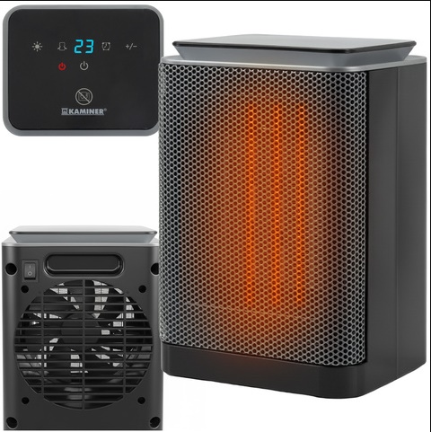 Keramický elektrický ohřívač 1500W Lumni 2.0 Kaminer 