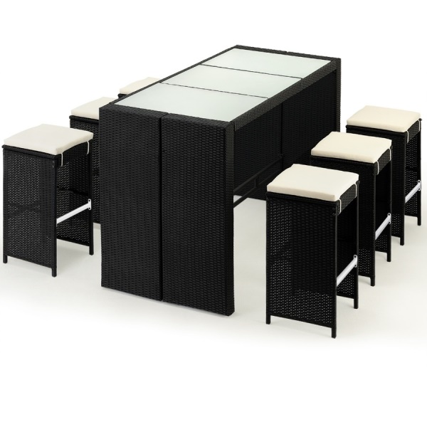 Zahradní ratanový nábytek Bar set Panda