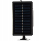 Izoxis Solární závěsné LED lampy s dálkovým ovládáním, IP44, 1200mAh černá